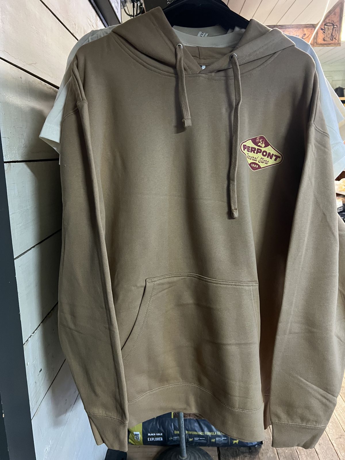 Taupe Pierpont heritage hoodie